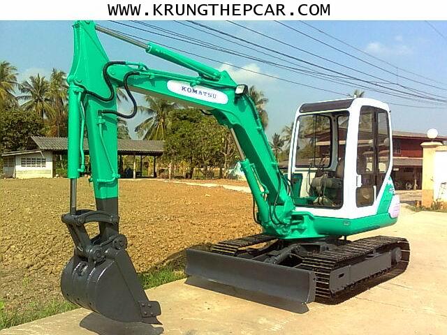 .ขายรถขุดมือสอง KOMATSU PC45-1 มีหัวเก๋ง ทำสีใหม่  $A27-N6SN 2