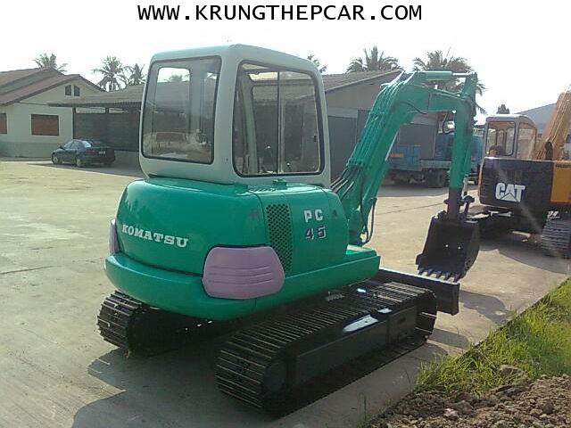 .ขายรถขุดมือสอง KOMATSU PC45-1 มีหัวเก๋ง ทำสีใหม่  $A27-N6SN 5