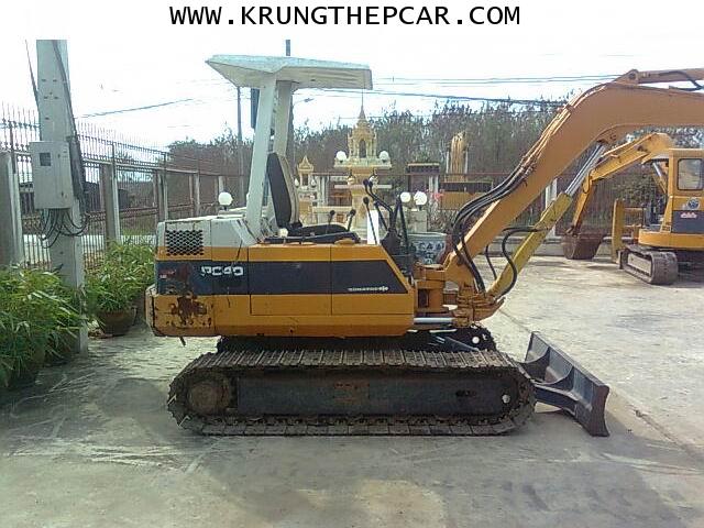 .ขายรถขุดKOMATSU PC40-6 ตีนเหล็ก ทำสีให้ใหม่ มีเอกสารนำเข้าจากญี่ปุ่นครบ พร้อมทำงานได้ทันที$A01P6SN 3