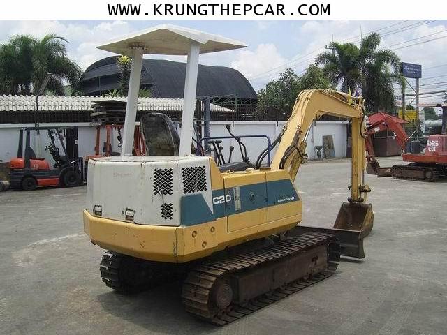 .ขายรถขุด(แบ๊คโฮล) KOMATSU PC20-6สภาพสวยสุด สีเดิมๆทั้งคัน นำเข้าจากญี่ปุ่น พร้อมใช้ทันที$A13-P6AQ- 2