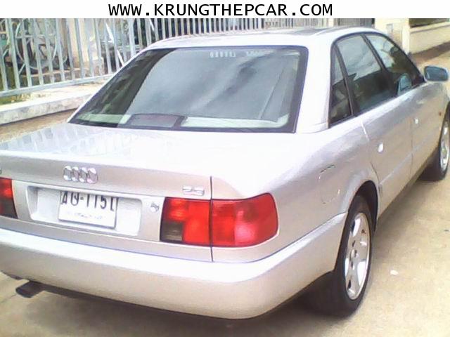 .ขายรถยนต์มือสอง AUDI A6 2.3 ปี1996 เกียร์ออโต้ สีบรอนซ์เงิน เบาะไฟฟ้า ใช้2ระบบ แก็สและน้ำมัน A01 2