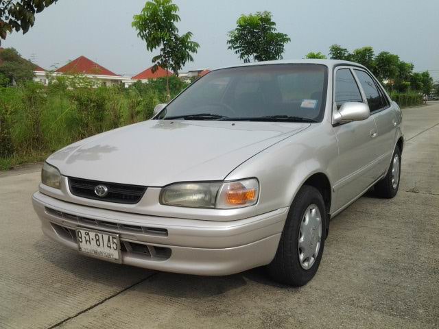.ขายTOYOTA COROLLA 1.5GXI สีบรอนซ์ทอง เกียร์ออโต้ ไม่เคยชน ไม่เคยติดแก๊ส $A01-P6PU-S6PST