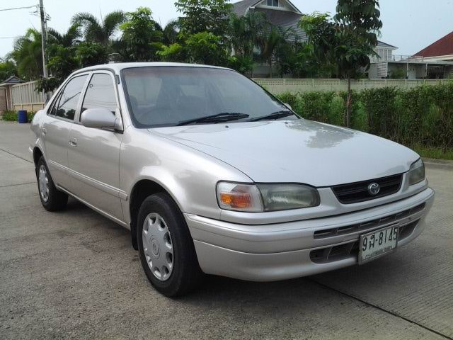.ขายTOYOTA COROLLA 1.5GXI สีบรอนซ์ทอง เกียร์ออโต้ ไม่เคยชน ไม่เคยติดแก๊ส $A01-P6PU-S6PST 1