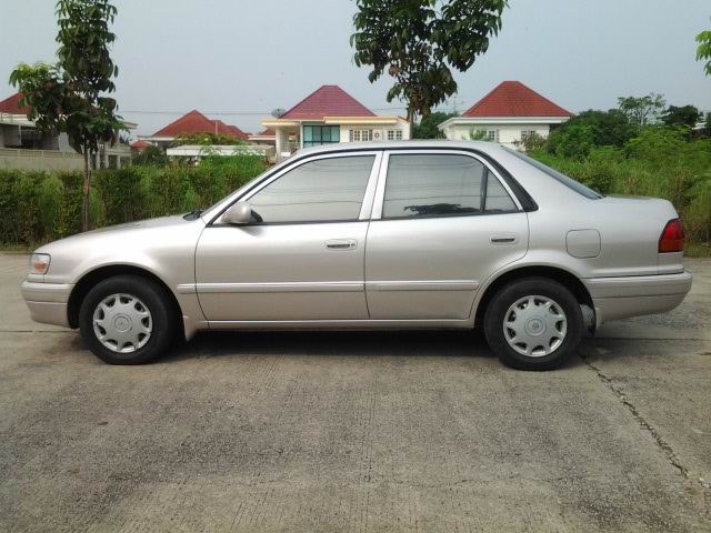.ขายTOYOTA COROLLA 1.5GXI สีบรอนซ์ทอง เกียร์ออโต้ ไม่เคยชน ไม่เคยติดแก๊ส $A01-P6PU-S6PST 4