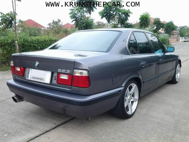 .ขายรถยนต์ BMW 525iA สีดำเทา ปี1990 เกี่ยร์ออโต้ เครื่องยนต1JZ เทอร์โบคู่ ติดแก๊สLPGหัวฉีด$A01-N6PA 3