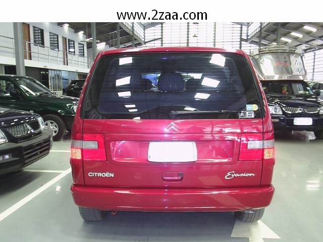 .ขาย รถMPVมือสอง ปี 2002 CITROEN EVASION 2.0i 8ที่นั่ง สีแดง ออโต้ 2AIRBAG ประตูสไลด์ 2ข้าง$A03-P6IP 7