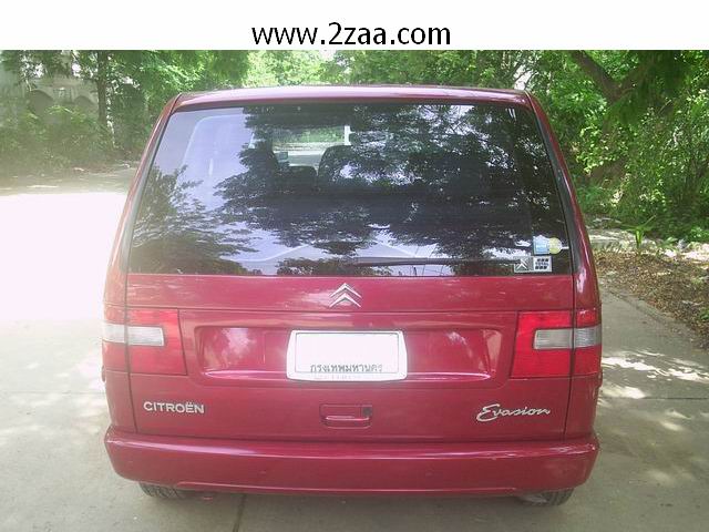 .ขาย รถMPVมือสอง ปี 2002 CITROEN EVASION 2.0i 8ที่นั่ง สีแดง ออโต้ 2AIRBAG ประตูสไลด์ 2ข้าง$A03-P6IP 10