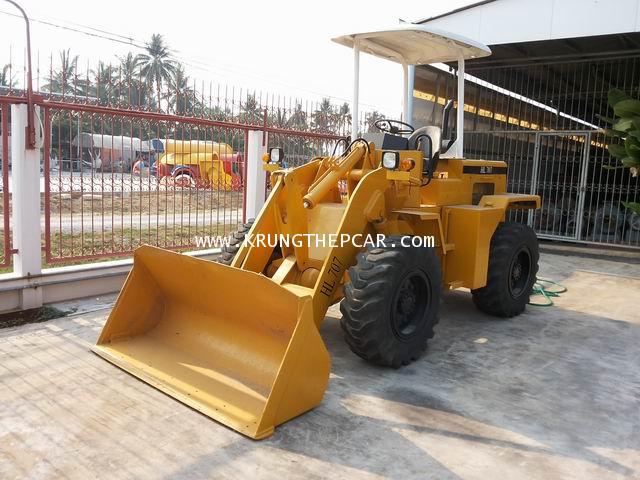 .ขาย รถตักล้อยาง HL707 4wd ทำสีใหม่เอี่ยม เก่าญี่ปุ่น มือสองญี่ปุ่น ไม่เคยใช้งานในไทย มีเอกสารนำเข้า 1