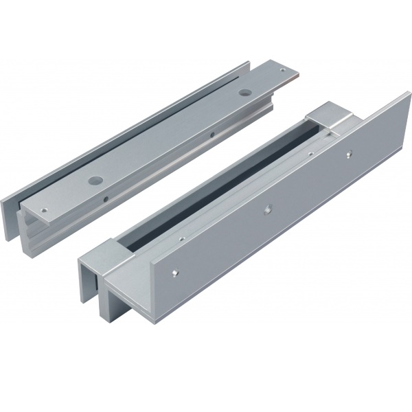 EM Lock Bracket DSU-600 ครอบกระจกสำหรับกลอนประตูไฟฟ้า ช่องว่าง น้อยกว่า 4 มิล ใส่ได้