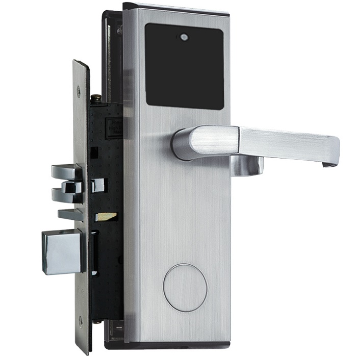 ประตูโรงแรม คีย์การ์ด รุ่น LK-8011-1 รับซ่อมแก้ไขโปรแกรมระบบ hotel door lock