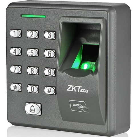 x7 scan fingerprint ZKSoftware เครื่องสแกนลายนิ้วมือและกดรหัสผ่าน
