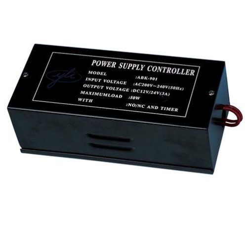ตู้จ่ายไฟ power supply คีย์การ์ดพร้อมแบตสำรองไฟ