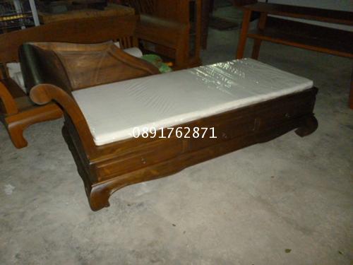 Daybed ไม้สักช.ช้าง3ลิ้นชัก 3