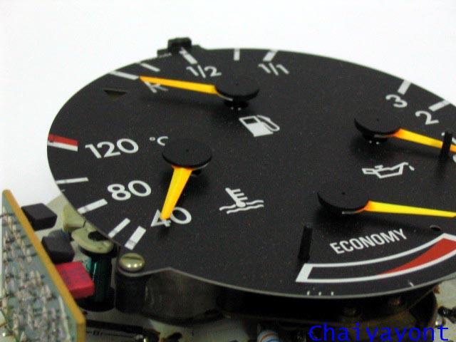 หน้าปัดเรือนไมล์ เกจรวม เกจน้ำมัน Tachometer รถเบนซ์ Mercedes-Benz W124 230E 300E E220 E280 E-Class 2