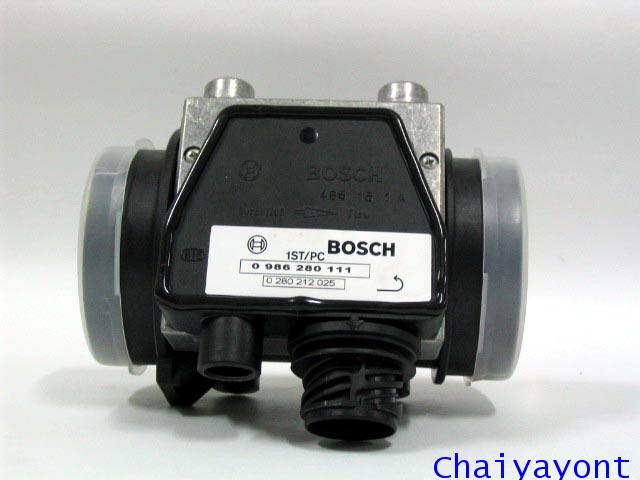 แอร์โฟล์เซ็นเซอร์ Bosch Air Mass Meter , Air Flow Sensor รถบีเอ็มดับบลิว BMW 520i 525i E34 Series5
