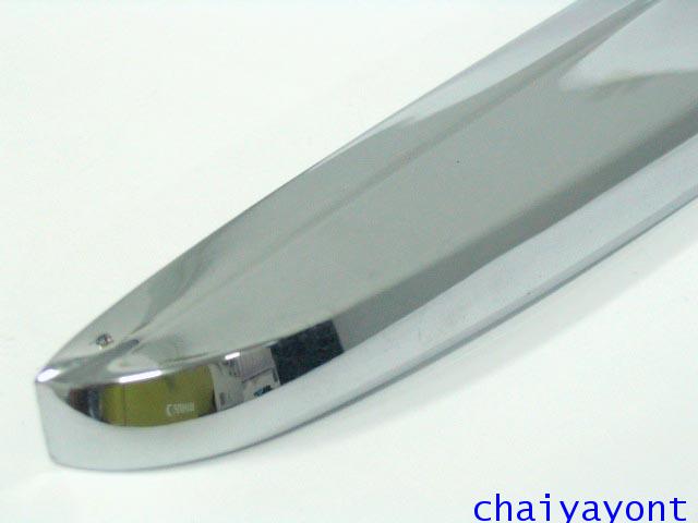 คิ้วโครเมี่ยมฝากระโปรงหลัง รถเบนซ์หางปลาคลาสสิค Classic Mercedes-Benz W110 W111 190C 200S 200SE 1