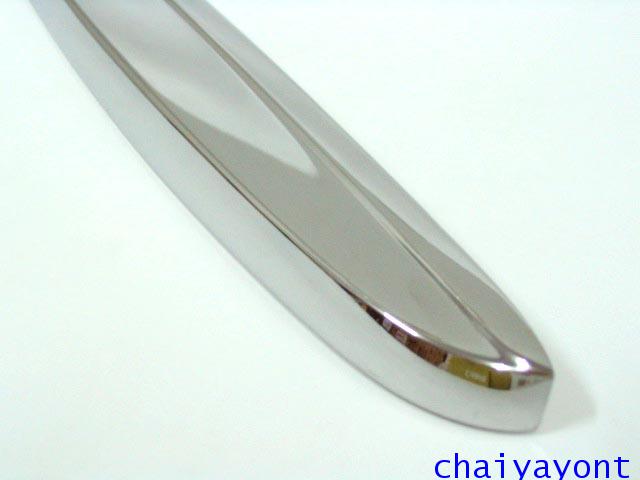 คิ้วโครเมี่ยมฝากระโปรงหลัง รถเบนซ์หางปลาคลาสสิค Classic Mercedes-Benz W110 W111 190C 200S 200SE 4