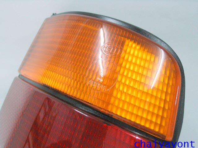 ไฟท้ายด้านขวาสีแดง-ส้ม ดวงนอก รถบีเอ็มดับบลิว BMW E34 518i 520i 525i 530i M43 M50 Series 5 2