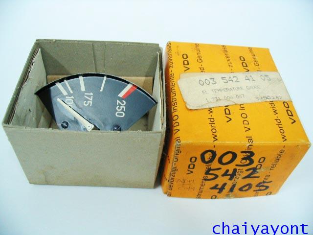 หน้าปัดเรือนไมล์ เกจความร้อน VDO รถเบนซ์คลาสสิค Mercedes-Benz W114/8 W115 220 230.4 230.6 220D 240D 1