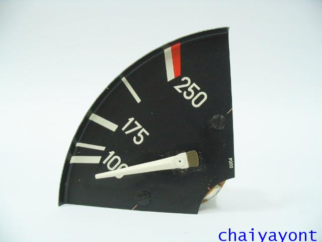 หน้าปัดเรือนไมล์ เกจความร้อน VDO รถเบนซ์คลาสสิค Mercedes-Benz W114/8 W115 220 230.4 230.6 220D 240D 3