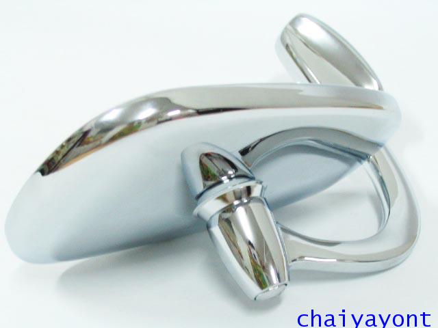 กระจกมองข้างขวา รถเบนซ์หางปลา Classic Mercedes-Benz W110 W111 190 200 230 C Dc 220 280 S SE SEC 5