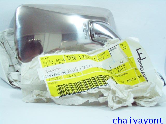 กระจกมองข้างขวา OEM รถบีเอ็มดับบิวคลาสสิค Classic Classic BMW E12 518 520 520i 525 M10 M20 Series 5 1