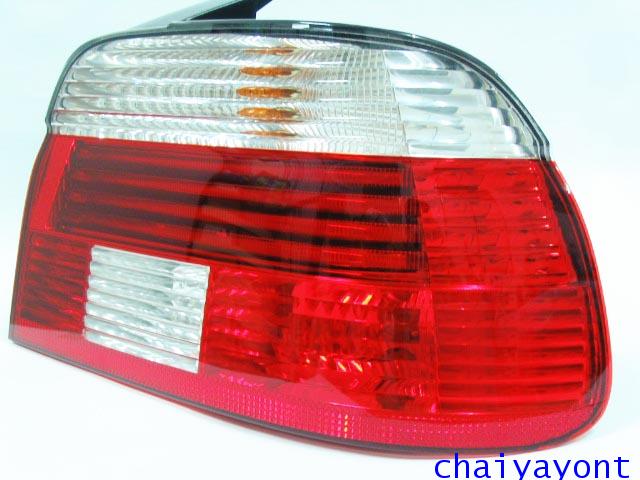 Hella ไฟท้ายขาวแดงเพชร RH รถบีเอ็มดับบลิว BMW E39 520i 523i 525i M52 M54 528i 530i 540i Serie 5 11