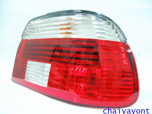 Hella ไฟท้ายขาวแดงเพชร RH รถบีเอ็มดับบลิว BMW E39 520i 523i 525i M52 M54 528i 530i 540i Serie 5 19