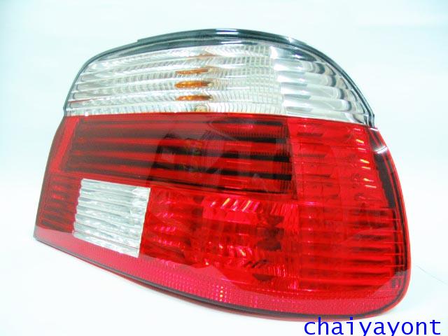Hella ไฟท้ายขาวแดงเพชร RH รถบีเอ็มดับบลิว BMW E39 520i 523i 525i M52 M54 528i 530i 540i Serie 5 20