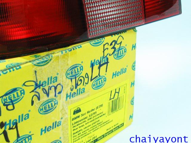 Hella ไฟท้ายขาวแดง LH รถบีเอ็มดับบลิว BMW E39 ปี95 520i 523i 525i M52 M54 528i 530i 540i Serie 5 27