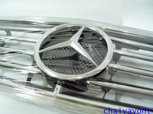 ประดับยนต์ชุดแต่ง กระจังหน้าแบบ CLK-SLKรถเบนซ์ Mercedes-Benz W203 C180 C200 C220 C240 CDI Kompressor 3
