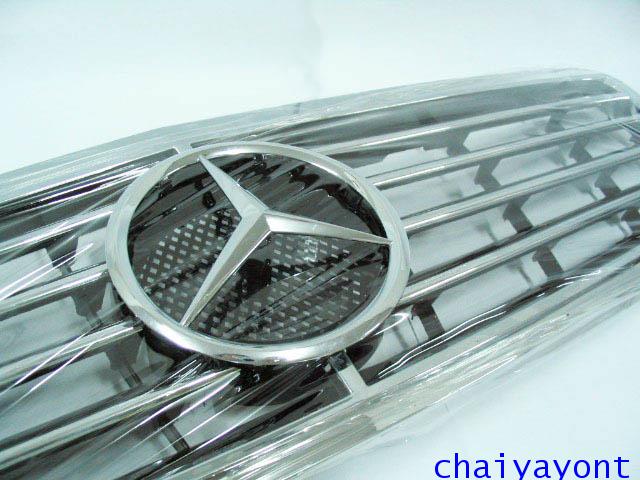 ประดับยนต์ชุดแต่ง กระจังหน้าแบบ CLK-SLKรถเบนซ์ Mercedes-Benz W203 C180 C200 C220 C240 CDI Kompressor 4