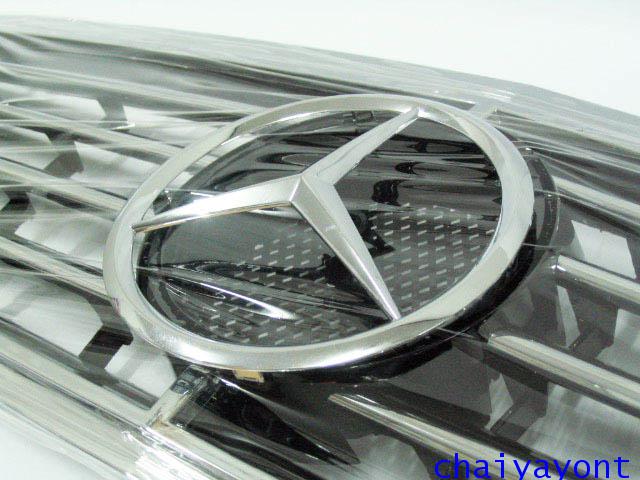 ประดับยนต์ชุดแต่ง กระจังหน้าแบบ CLK-SLKรถเบนซ์ Mercedes-Benz W203 C180 C200 C220 C240 CDI Kompressor 6
