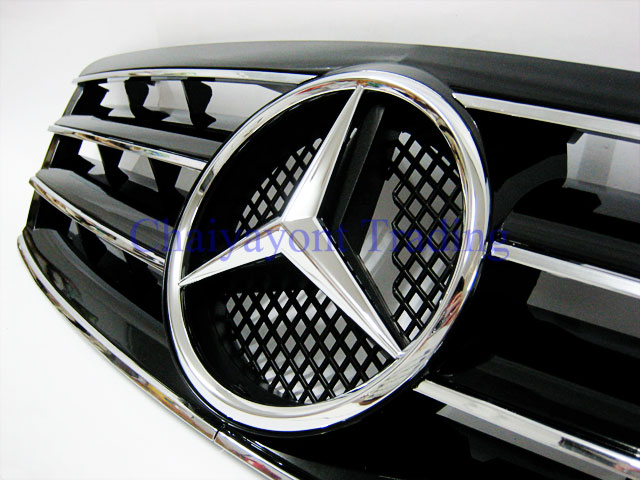 ประดับยนต์ชุดแต่ง กระจังหน้าดาวกลาง CL-Typeรถเบนซ์ Mercedes-Benz W203 C180 C200 C220 CDI Kompressor