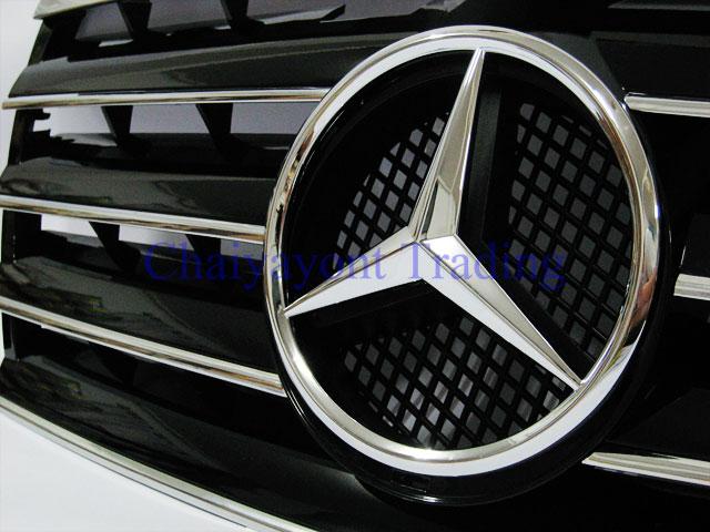 ประดับยนต์ชุดแต่งรถกระจังหน้าดาวกลาง AMG CL-Type รถเบนซ์ Mercedes-Benz W124 E200 E220 E280 E320 E500 2