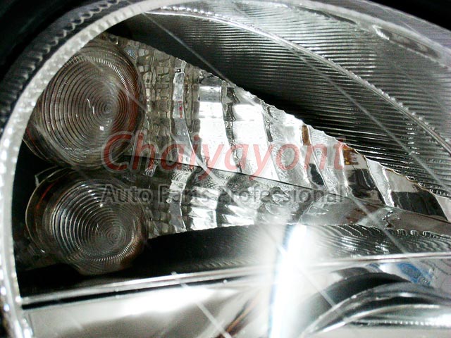 ประดับยนต์ชุดแต่งไฟหน้า RH Magic Clear Projector รถเบนซ์ Mercedes-Benz W203 C180 C200 C220 C240 C280 1