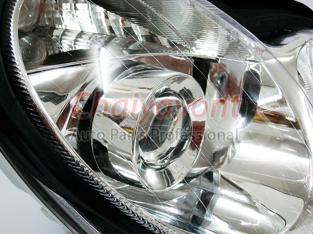 ประดับยนต์ชุดแต่งไฟหน้า RH Magic Clear Projector รถเบนซ์ Mercedes-Benz W203 C180 C200 C220 C240 C280 4