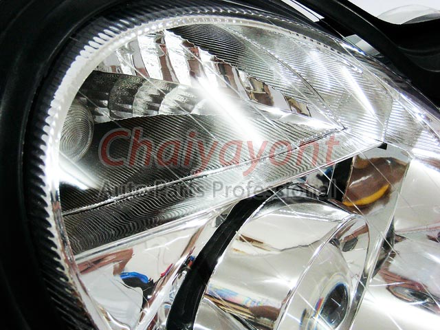 ประดับยนต์ชุดแต่งไฟหน้า RH Magic Clear Projector รถเบนซ์ Mercedes-Benz W203 C180 C200 C220 C240 C280 5