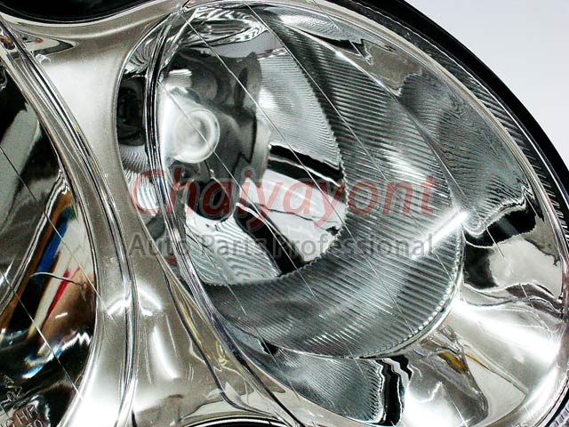 ประดับยนต์ชุดแต่งไฟหน้า RH Magic Clear Projector รถเบนซ์ Mercedes-Benz W203 C180 C200 C220 C240 C280 6