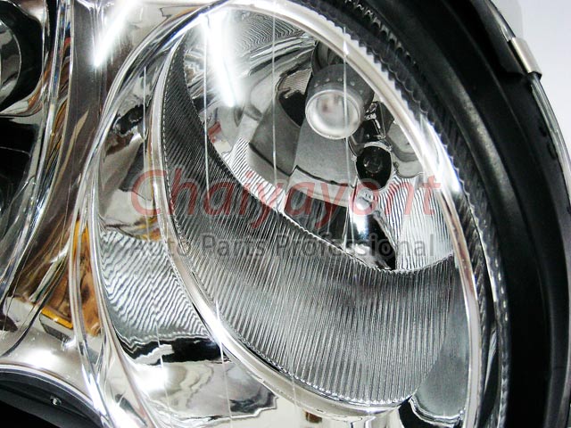 ประดับยนต์ชุดแต่งไฟหน้า RH Magic Clear Projector รถเบนซ์ Mercedes-Benz W203 C180 C200 C220 C240 C280 10