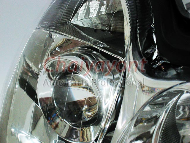 ประดับยนต์ชุดแต่งไฟหน้า RH Magic Clear Projector รถเบนซ์ Mercedes-Benz W203 C180 C200 C220 C240 C280 12