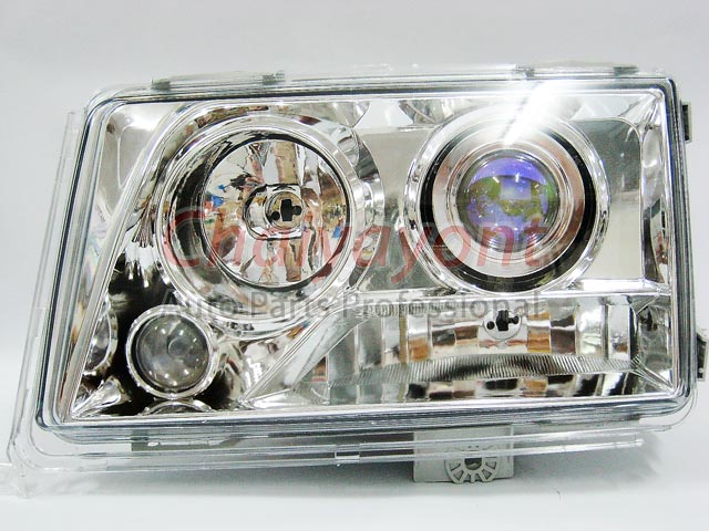 ประดับยนต์ชุดแต่งรถ ไฟหน้า LH Clear Crystal Projector W124 200E 230E 300E 320E 400E 500E E-Class 1