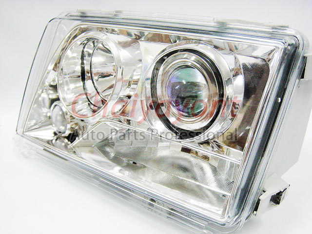 ประดับยนต์ชุดแต่งรถ ไฟหน้า LH Clear Crystal Projector W124 200E 230E 300E 320E 400E 500E E-Class 8