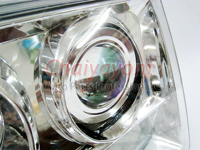 ประดับยนต์ชุดแต่งรถ ไฟหน้า LH Clear Crystal Projector W124 200E 230E 300E 320E 400E 500E E-Class 12