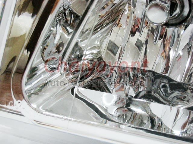 ไฟหน้าคริสตัลใส LH Clear Type White Chrome สำหรับรถเบนซ์ Mercedes-Benz W201190 190D 190E 1.8 2.0 2.3 11