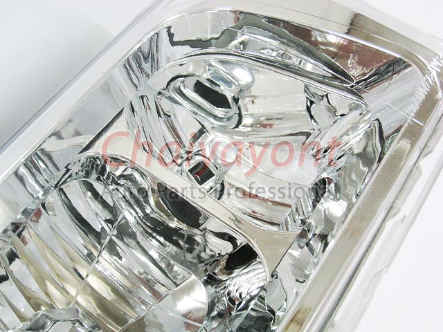 ไฟหน้าคริสตัลใส RH Clear Type White Chrome สำหรับรถเบนซ์ Mercedes-Benz W201190 190D 190E 1.8 2.0 2.3 21