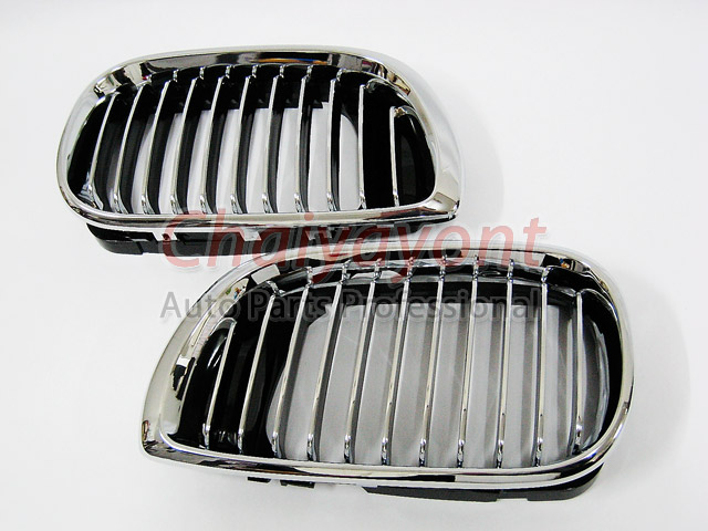 ประดับยนต์ชุดแต่งรถ ตะแกรงหน้ากระจังโครเมี่ยม รถ BMW E46 ปี 2000 316i 318i 320i 323i 320td 325i 328i
