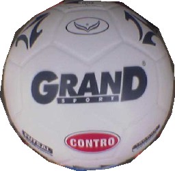 ฟตซอลหนังอัดสีขาวดำ รุ่นใหม่ contro
