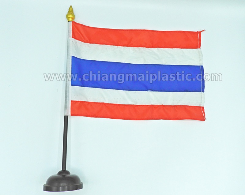 ธงชาติไทยตั้งโต๊ะ ขนาด 38 cm.