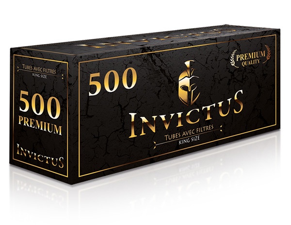 มวนเปล่า อินวิคตัส Invictus 500 มวน (15mm)